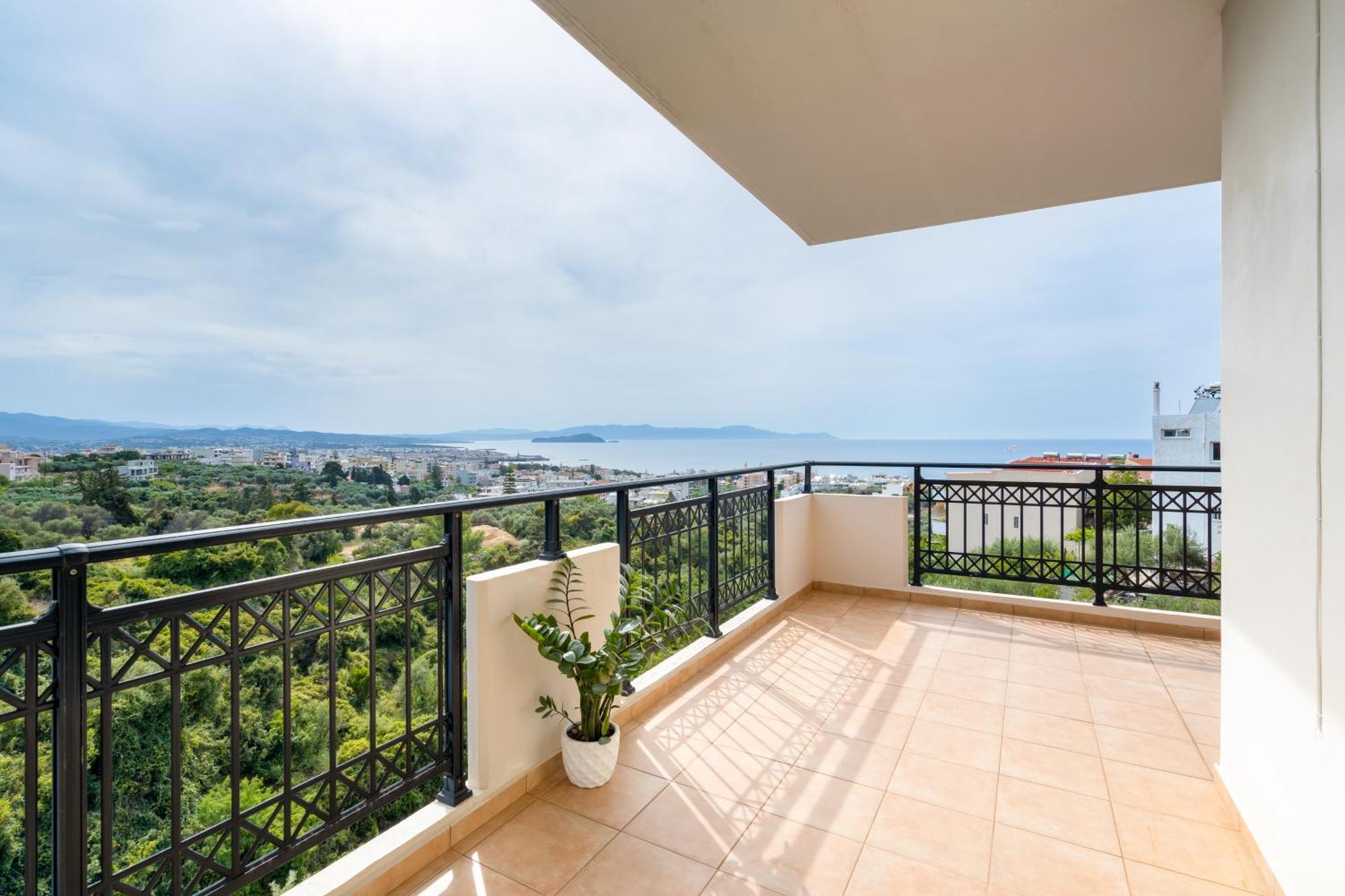 Вілла Aelia Sea View Chania  Екстер'єр фото