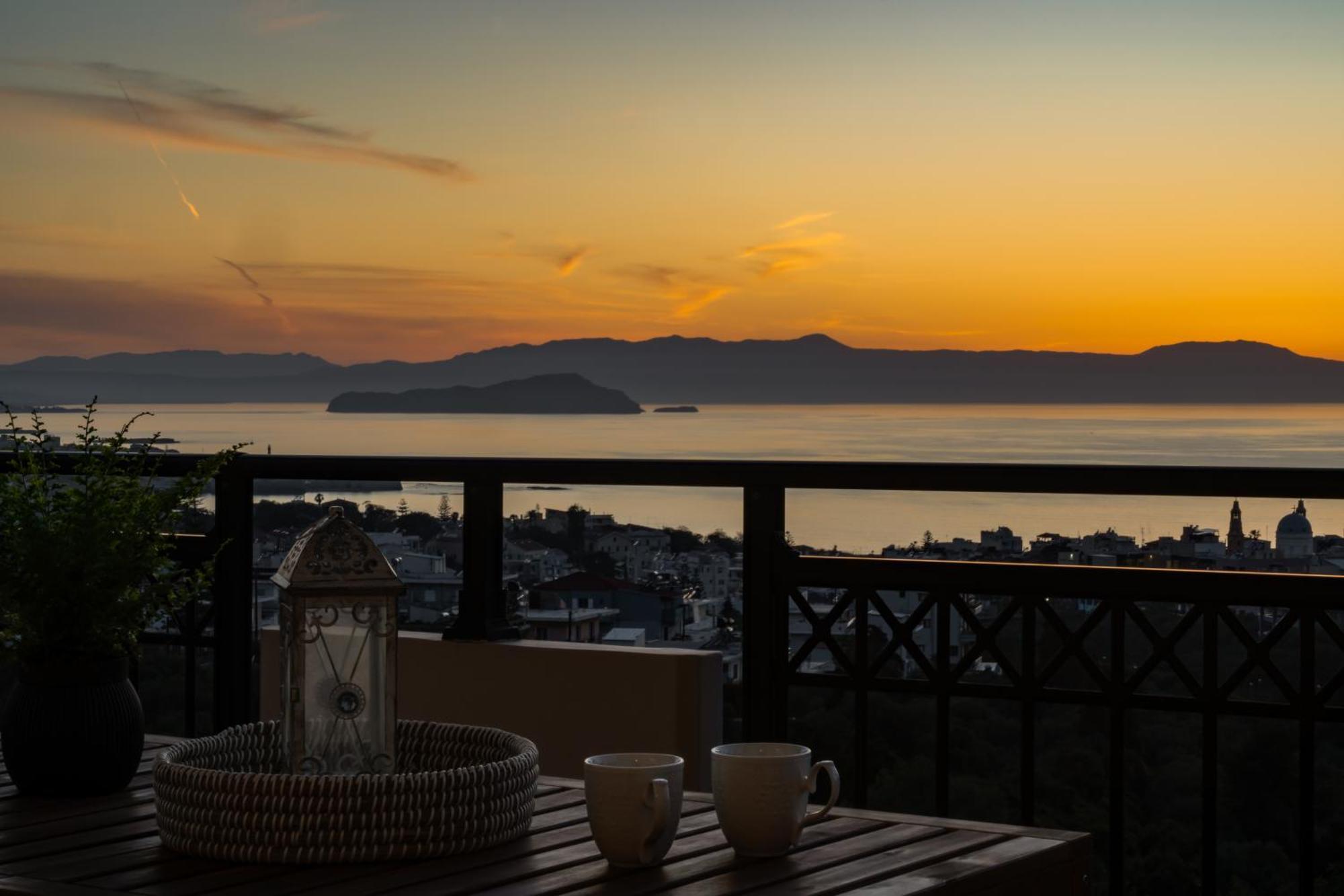 Вілла Aelia Sea View Chania  Екстер'єр фото